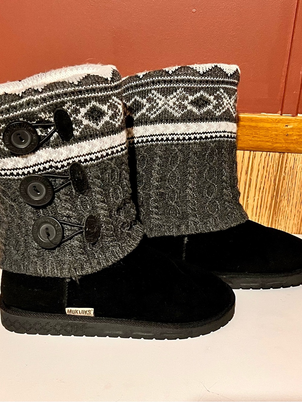 MUK LUK Cheryl Faux Fur Booties